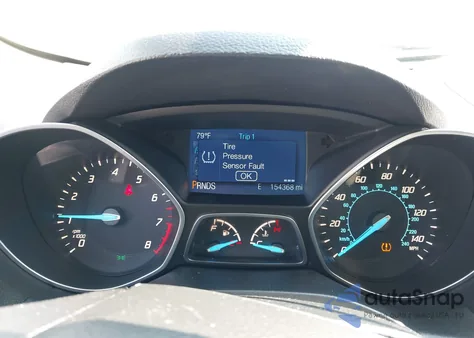 2014 Ford Escape S из США, поврежденный, VIN 1FMCU0F76EUD47642